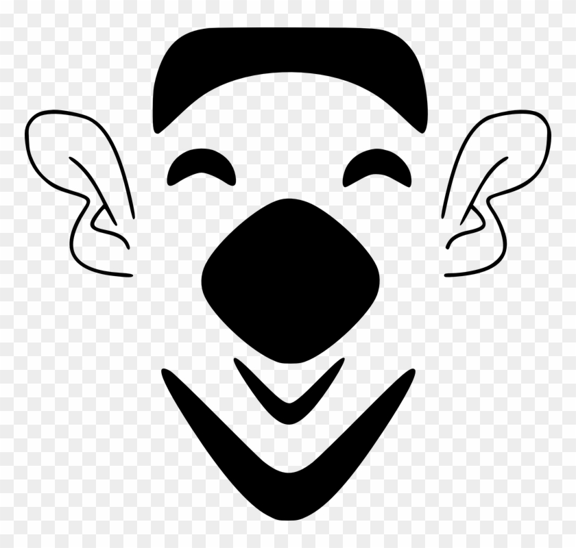 Joker Clipart Badut - Laughing Face #1679357