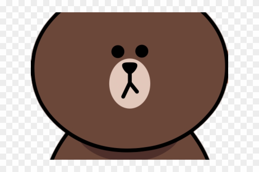 Brown Bear Clipart Weather - Bear Brown Line Friends Png #1679362