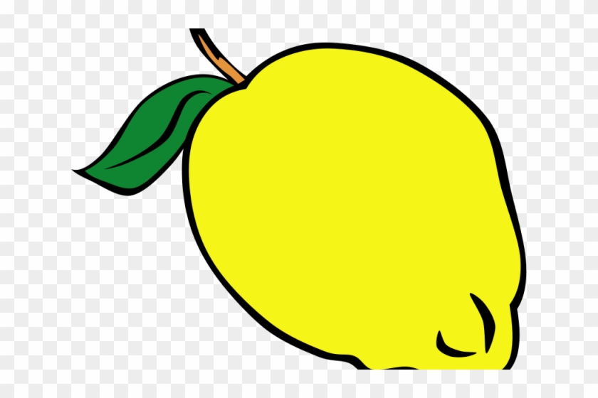 Avocado Clipart Sad - Lemon Clip Art #1679508
