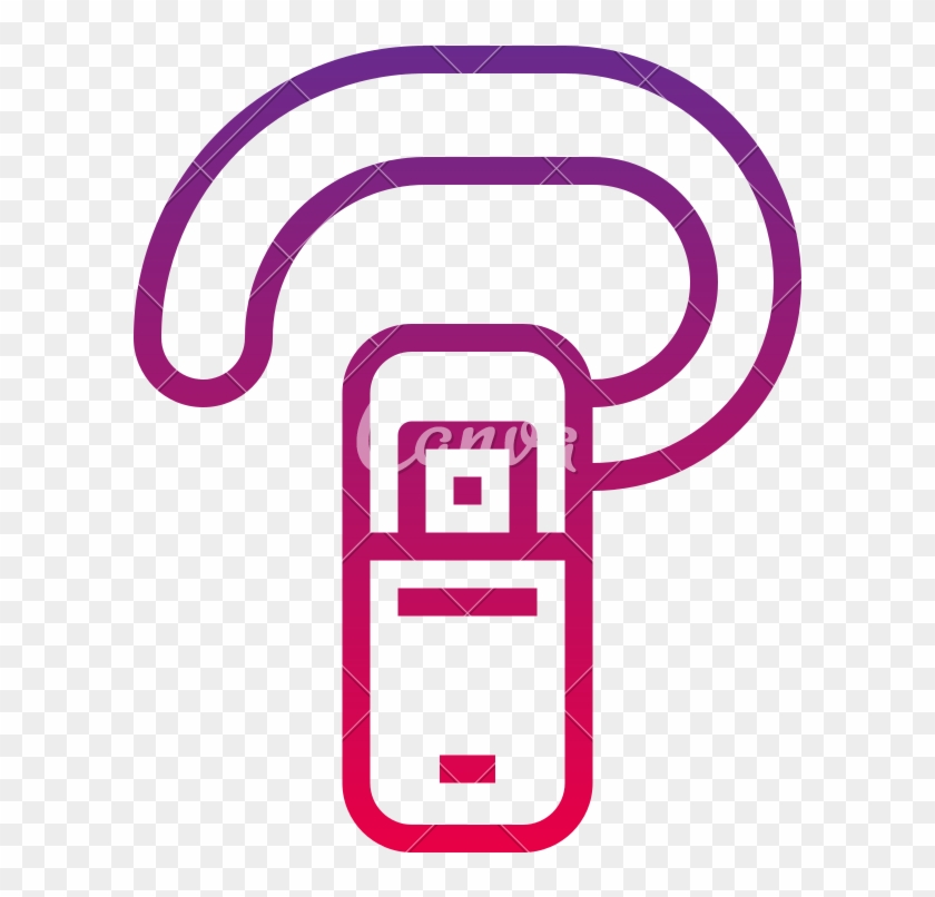 Bluetooth Handset Communication Icon - Bluetooth Handset Communication Icon #1679552