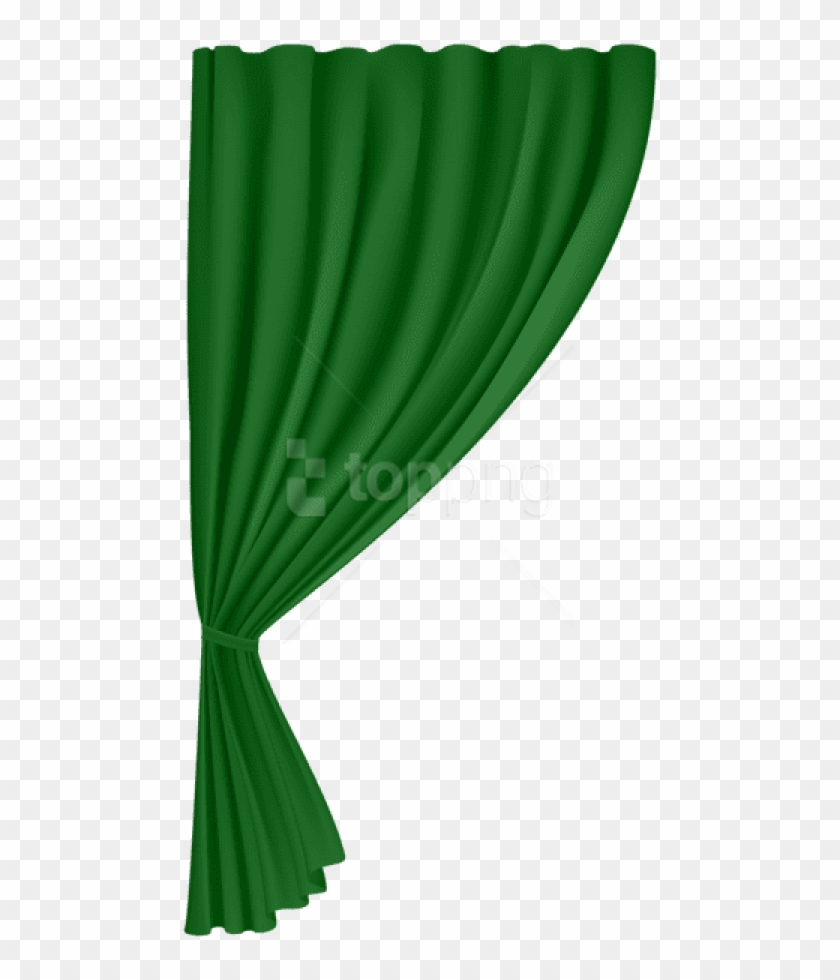 Free Png Download Curtain Green Clipart Png Photo Png - Green Curtains Clipart Transparent #1679615