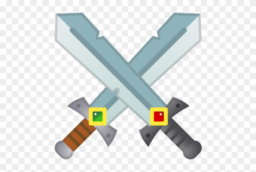 Google - Crossed Swords Emoji #1679829
