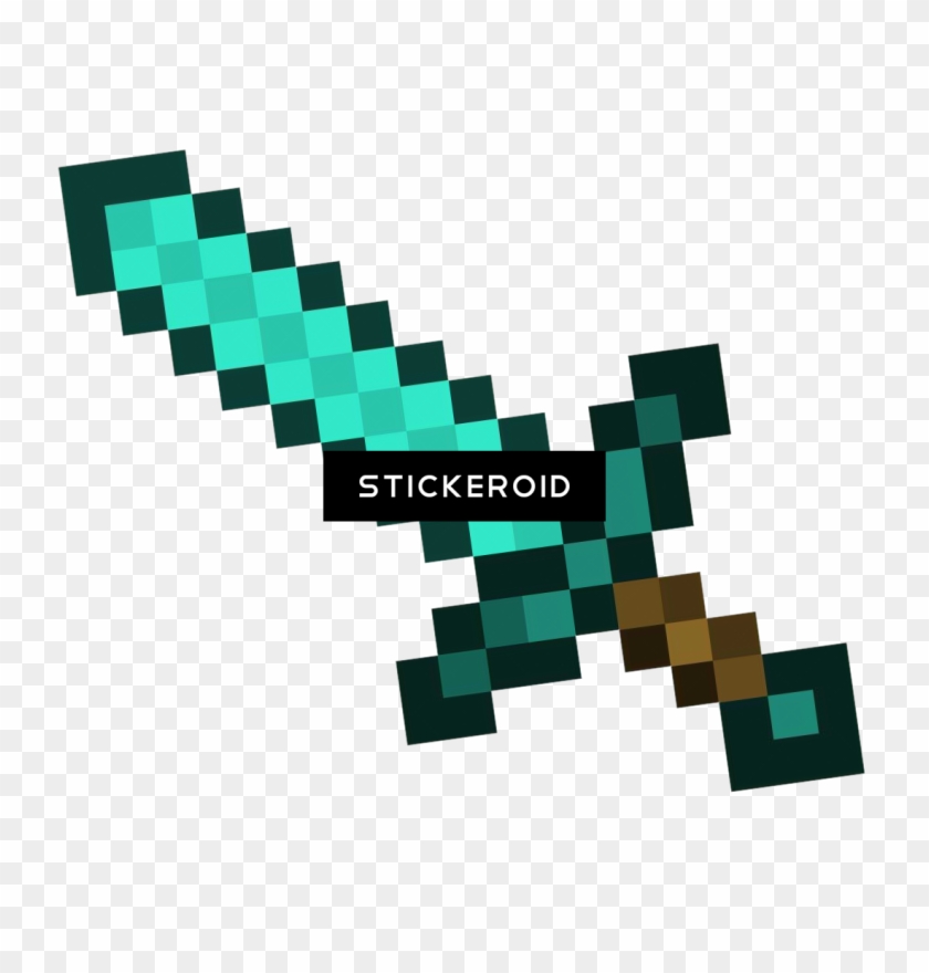 Sword Clip Art - Espada De Minecraft Grande #1679837