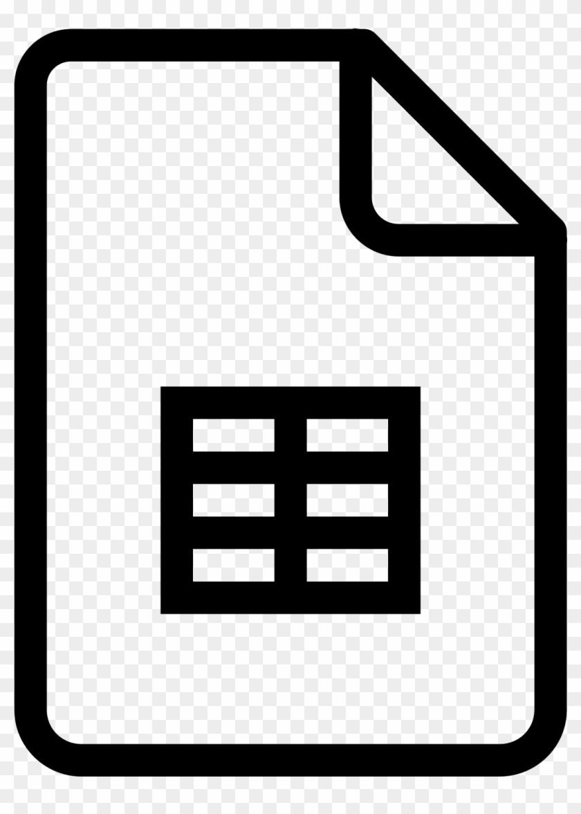 Sheet Png - Export Csv Icon #1679844