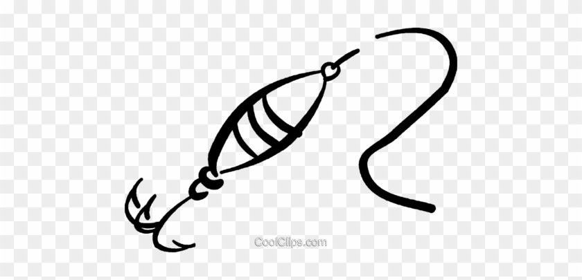 Fishing Lure Clip Art - Fishing Lure Clipart Black And White #1679904