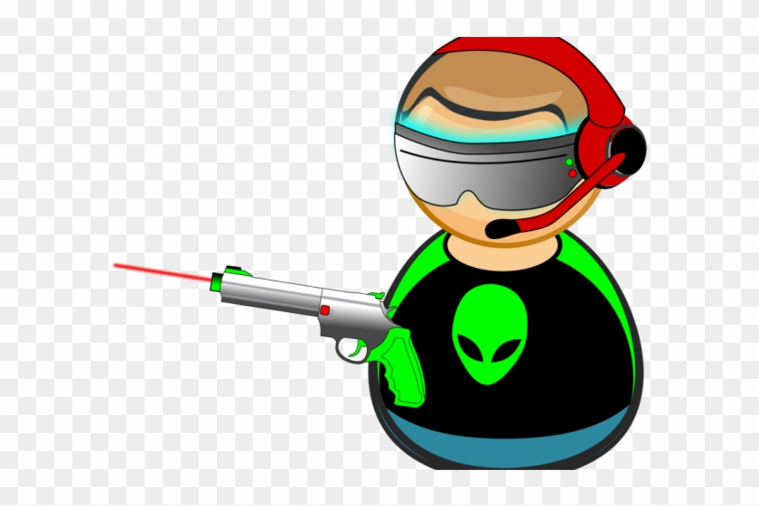 Gun Clipart Video Game - Gamer .png #1679936