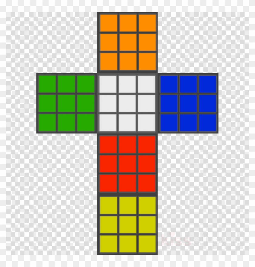 Make A Rubix Cube Clipart Rubik's Cube How To Solve - Catholic Lent Clip Art #1680006