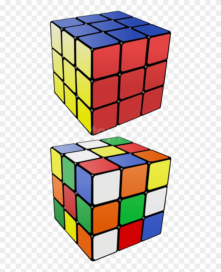Download Rubik's Cube Clipart Png Photo - Rubikin Kuutio Värit #1680007