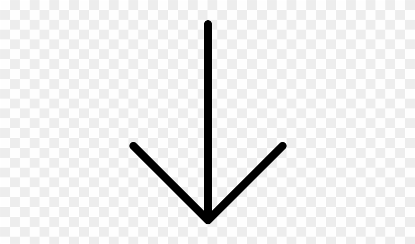 Arrow, Cursor, Bottom, Undersurface, Direction, Line, - Скачать Стрелку #1680300