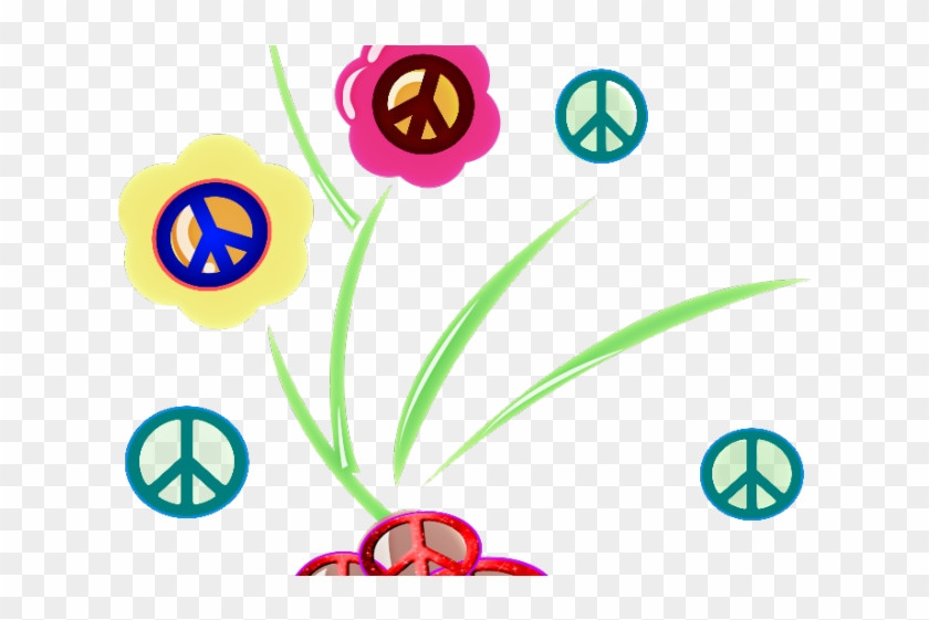 Peace Sign Clipart Nirvana - Divine Symbol Of Peace And Harmony #1680342