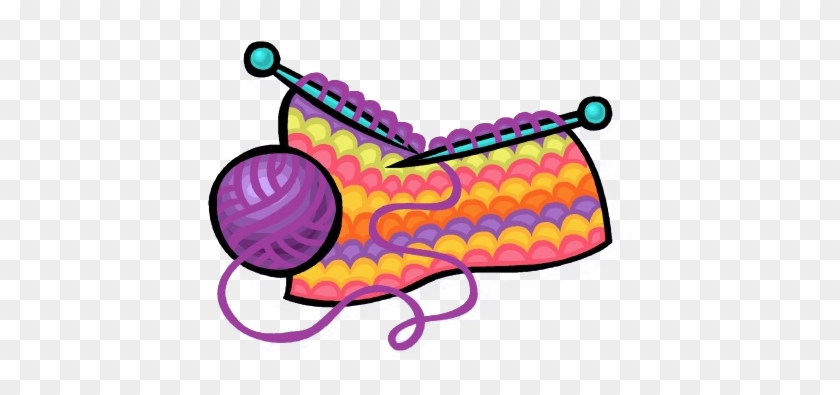 Knitting - Knitting And Crochet Clipart #1680424