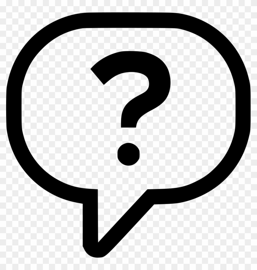 Png File - Question Bubble Clipart #1680431