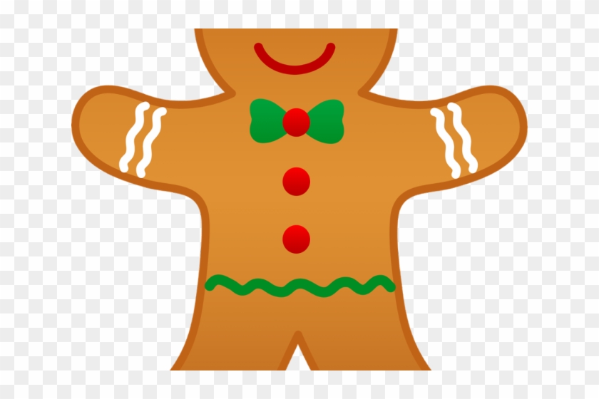 Ginger Clipart Gingerbread Man - Christmas Gingerbread Man Clipart #1680577