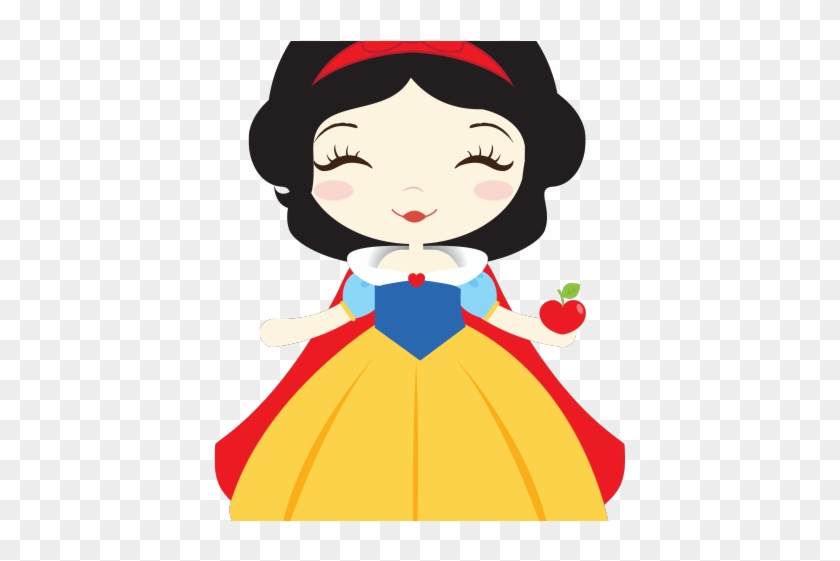 Snow White Clipart Cute Doll - Desenho Da Branca De Neve Baby #1680665