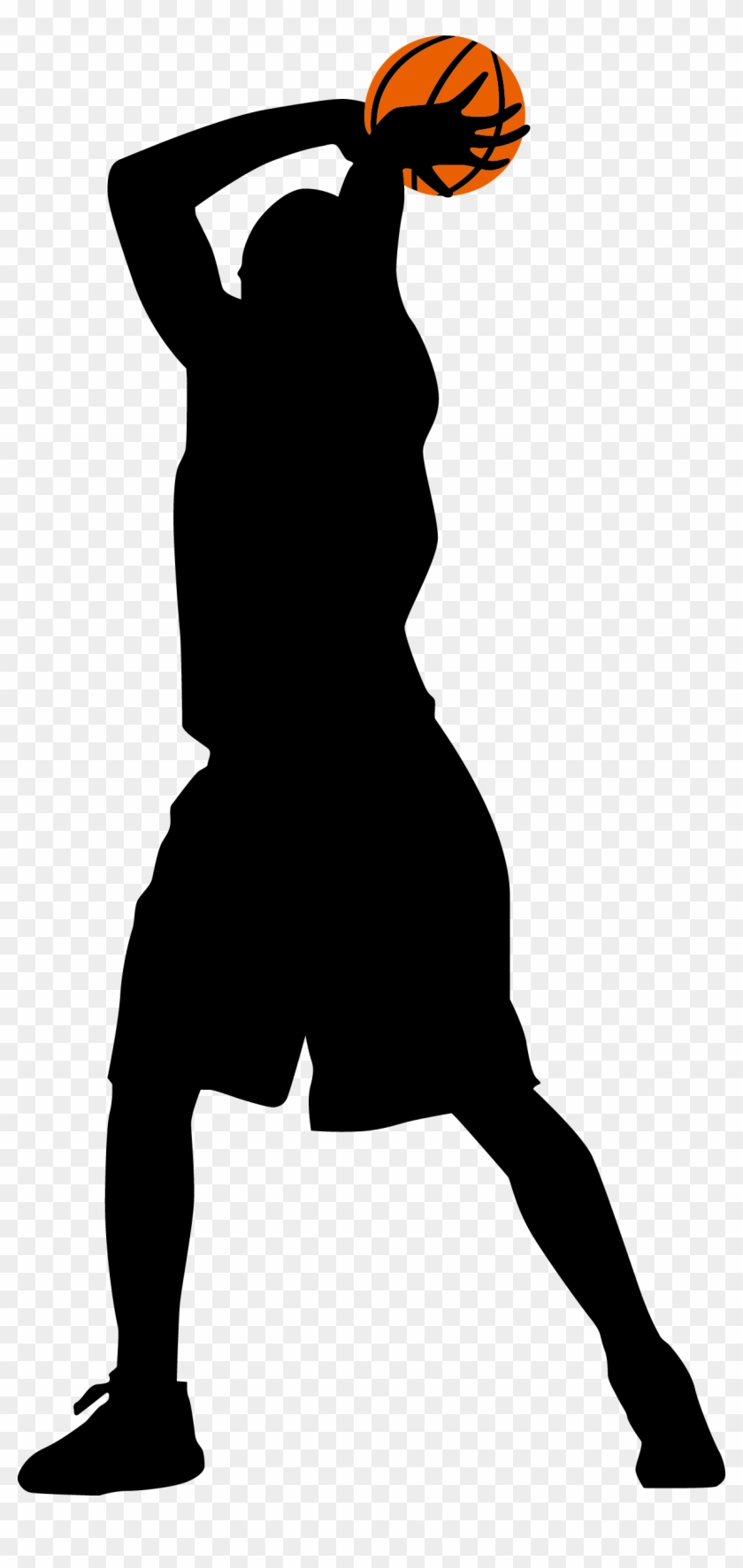 Mlb Silhouette At Getdrawings - Basketball #1680837