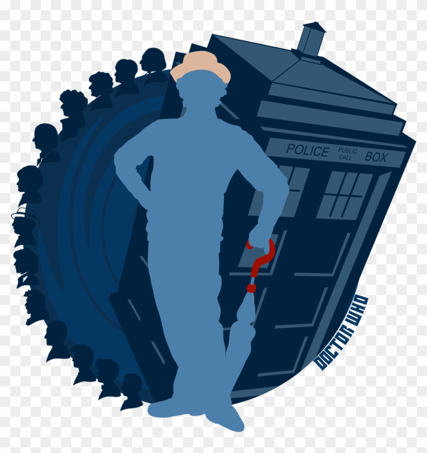 7th Doctor Who Silhouette By Davemilburn 7th Doctor - Doctor Who #1680853