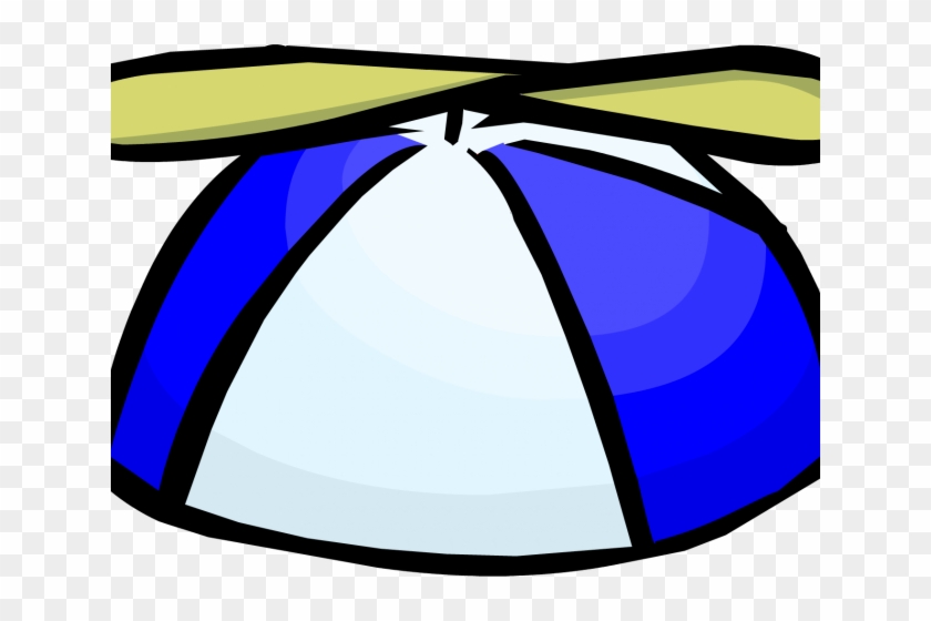 Blue Propeller Cliparts - Club Penguin Hat Png #1681088
