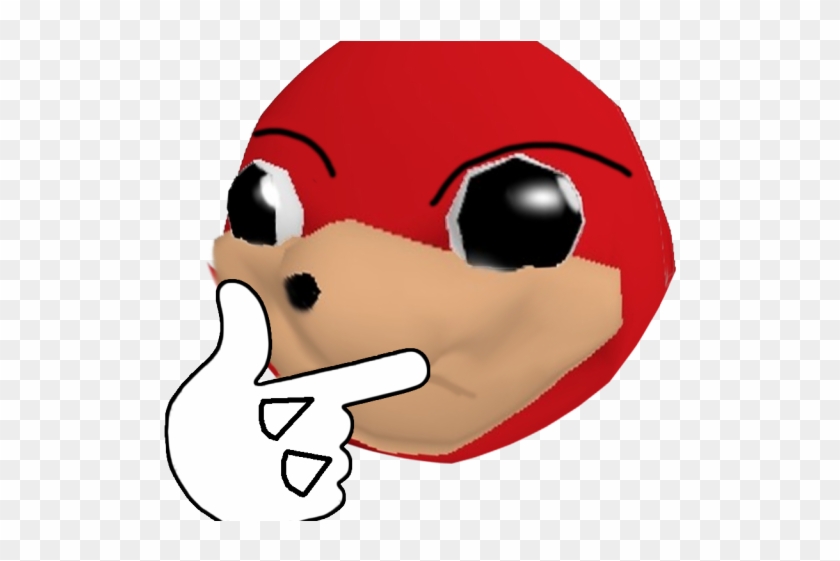 Hand Emoji Clipart Knuckles - Red Uganda Knuckles Do You Know The Way #1681149