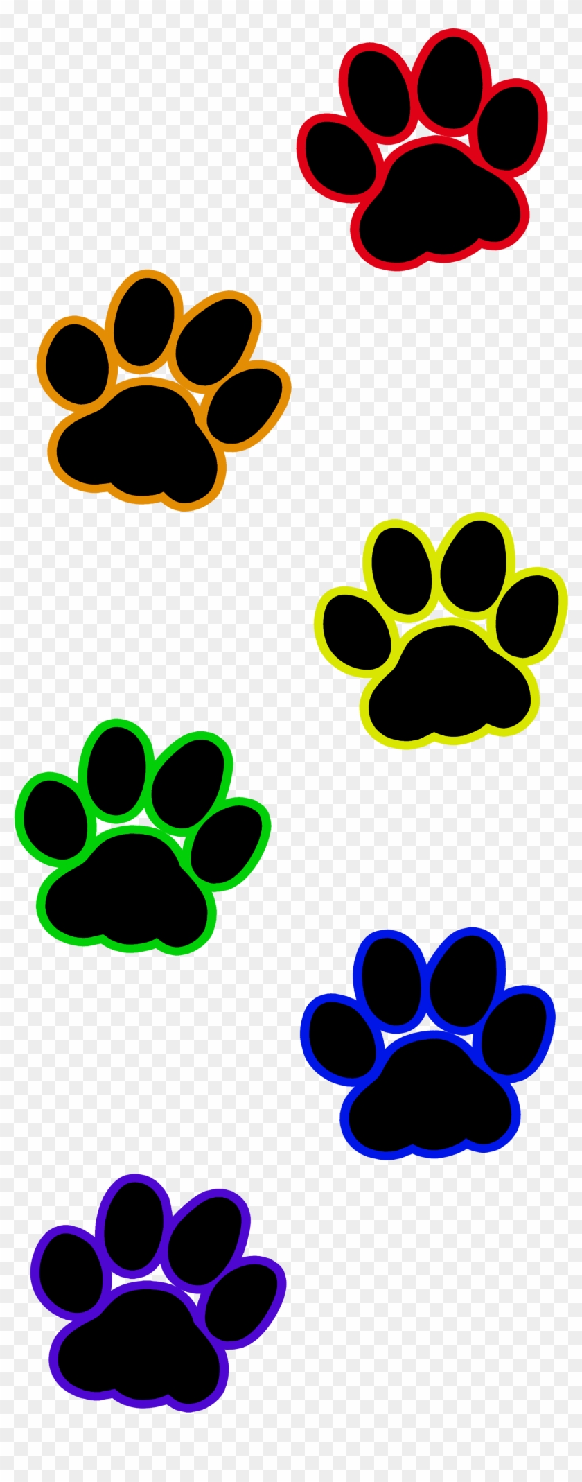 Cat Paw Prints - Cat Transparent Paw Print #1681153