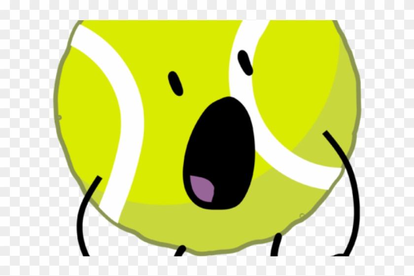Tennis Ball Clipart Bfb - Tennis Ball Bfb Characters #1681194