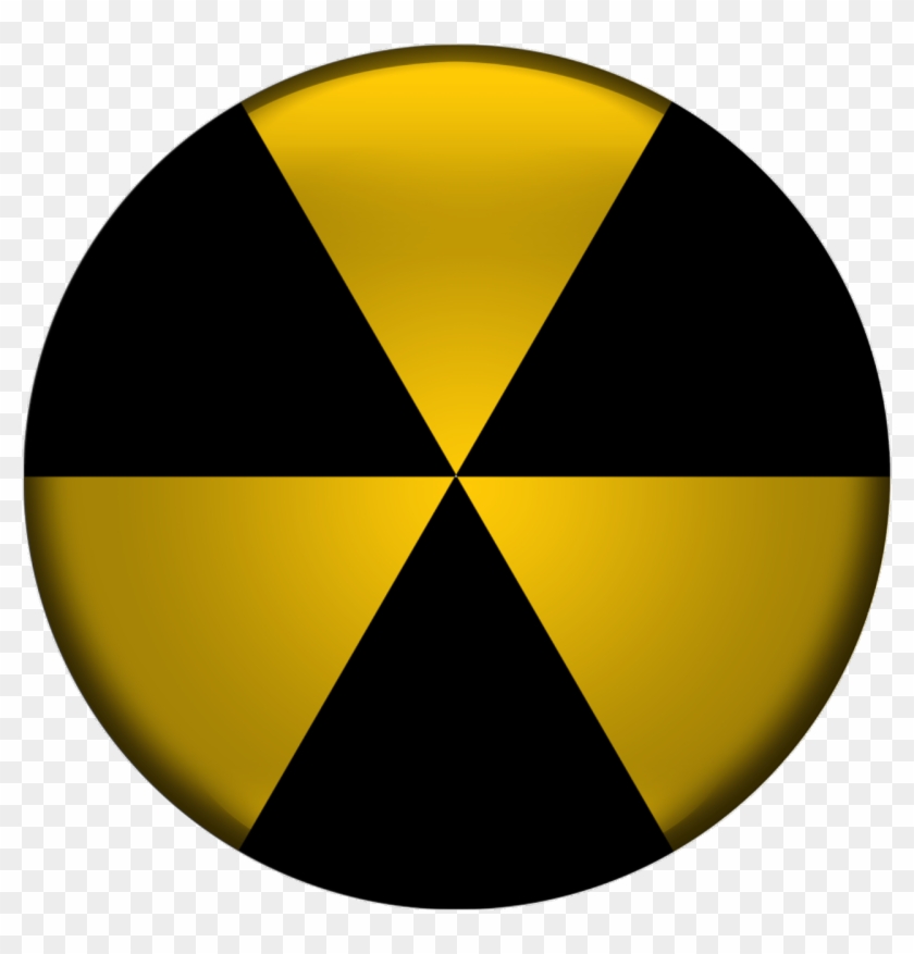 Radioactive Icon Design - Radioactive Circle Png #1681213