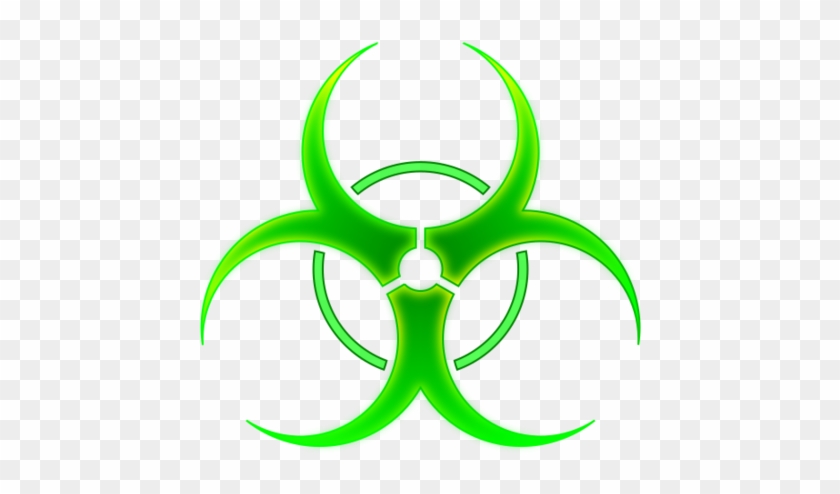 Biohazard Png - Green Biohazard Symbol Png #1681214