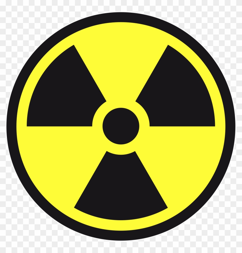 Radiation Symbol Png - Transparent Background Radioactive Symbol Png #1681215