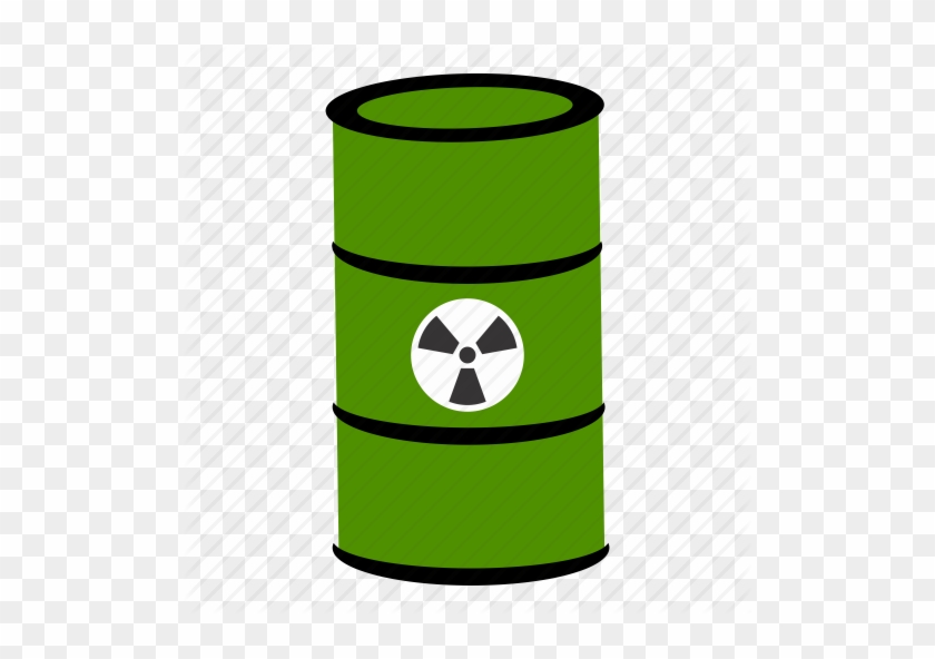 Radioactive Clipart Barrel - Radioactive Barrel Icon #1681233