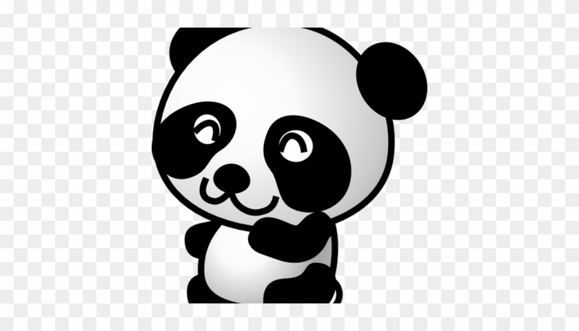 Deal Panda - Panda Clipart Black And White #1681478