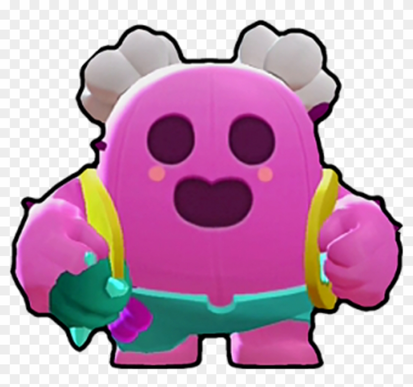 Brawl Stars Brawlstars Spike Sakura Sakuraspike Pink Spike Brawl Stars Free Transparent Png Clipart Images Download - desenho do frank do brawl stars