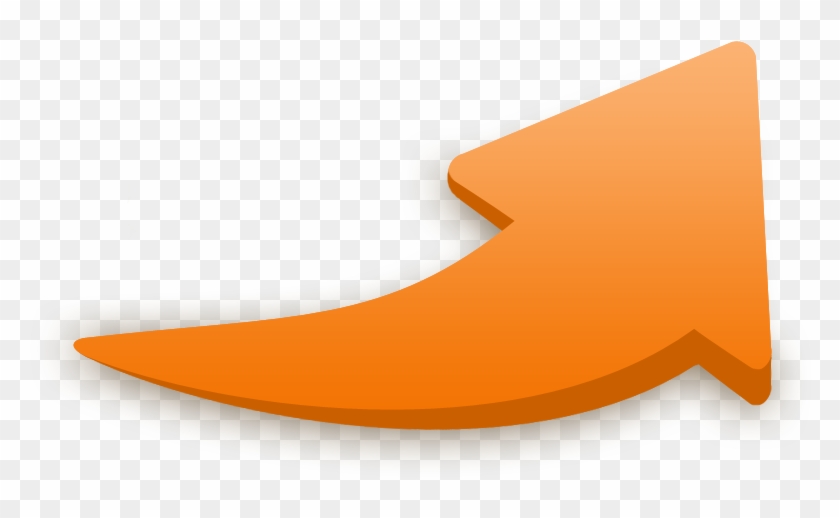 Arrow Orange - Orange Arrow Transparent Background #1681510