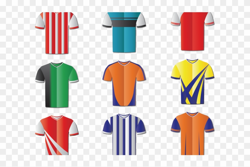 Sports Wear Clipart La Ropa - Cartoon Soccer Jersey #1681612
