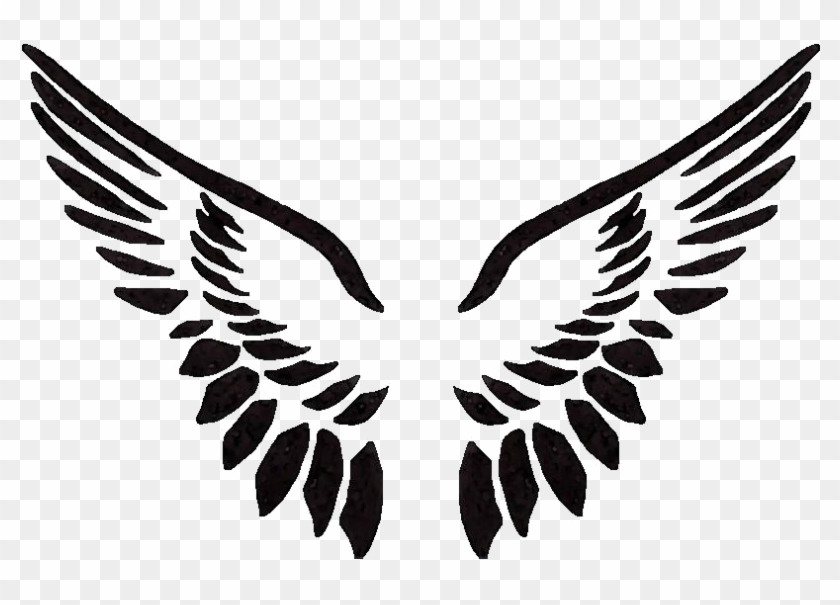 Cherubim Angels Clip Art - Black Angel Wings Clip Art #1681631