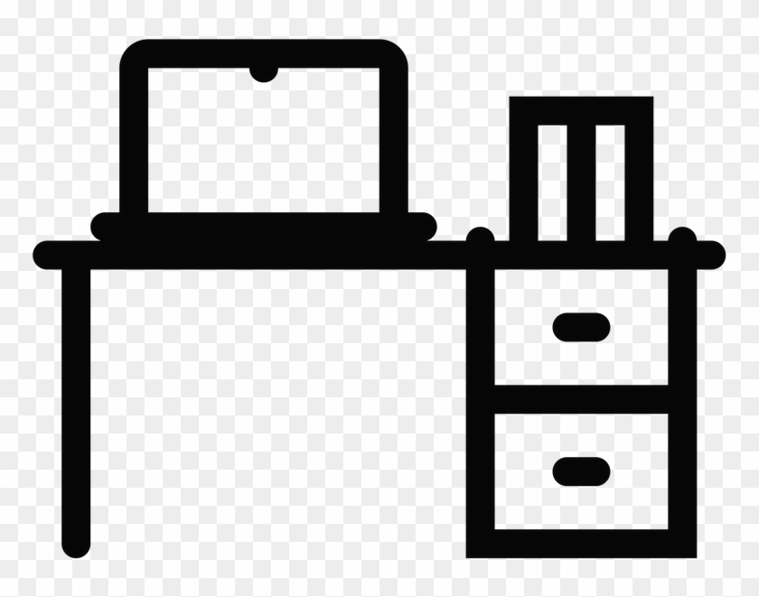 Organization Clipart Organized Desk - Mobiliario Y Equipo De Oficina Png #1681634