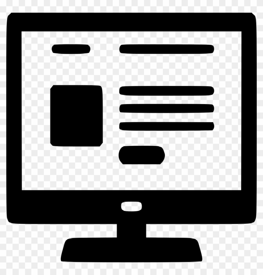 Website And Blog Design/development - System Icon Transparent #1681691
