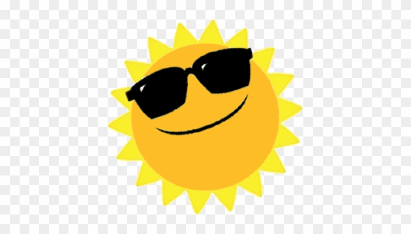 Keep Your Family Safe - Sun With Sunglasses Png #1681787