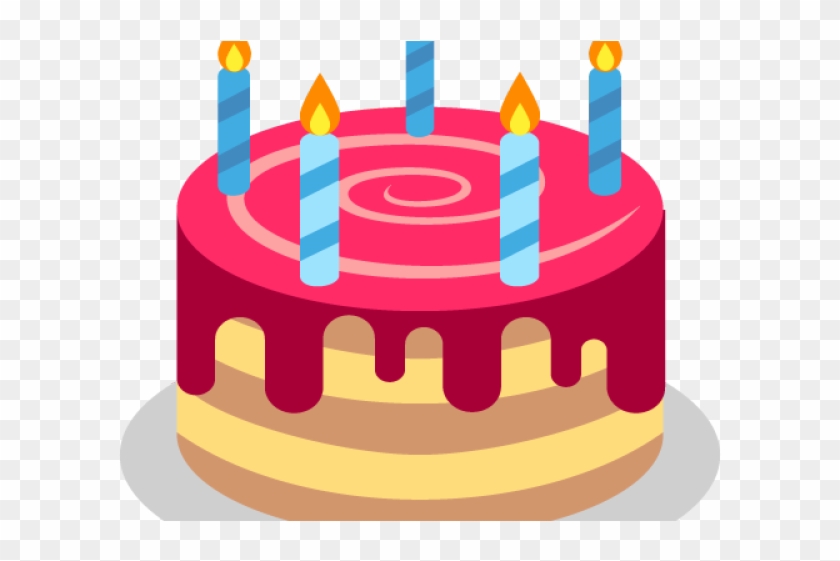 Birthday Cake Clipart Emoji - Birthday Cake Emoji Png #1681818