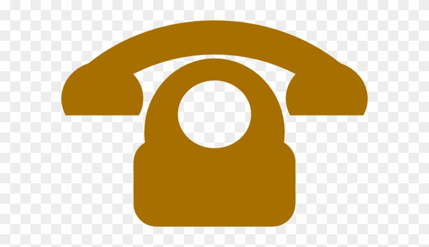 Phone 2d Brown Simple Svg Clip Arts 600 X 405 Px - Phone 2d Brown Simple Svg Clip Arts 600 X 405 Px #1681872