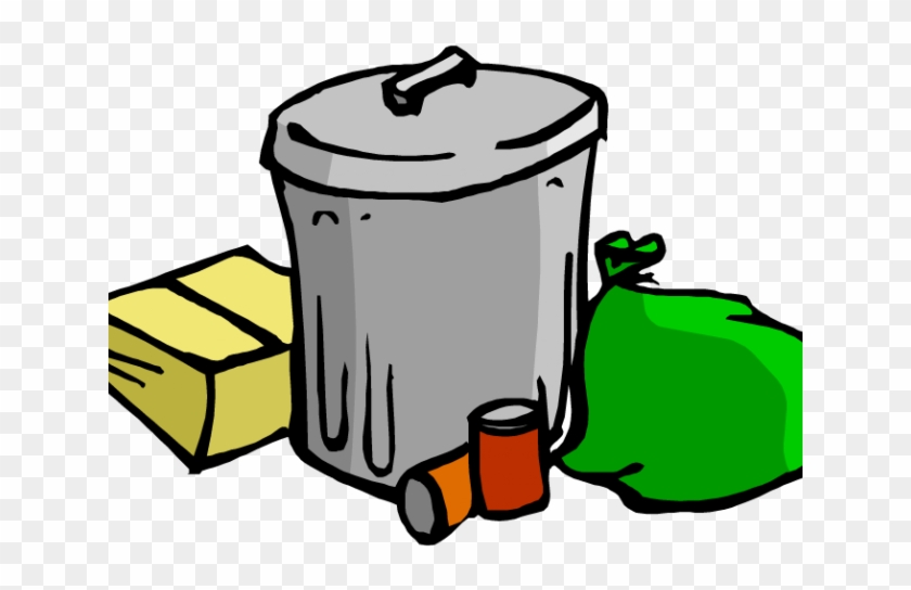 Trash Can Clipart Trash Removal - Take Out The Trash Clipart #1681887