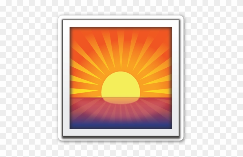 Sunrise - Sunrise Emoji Png #1681959