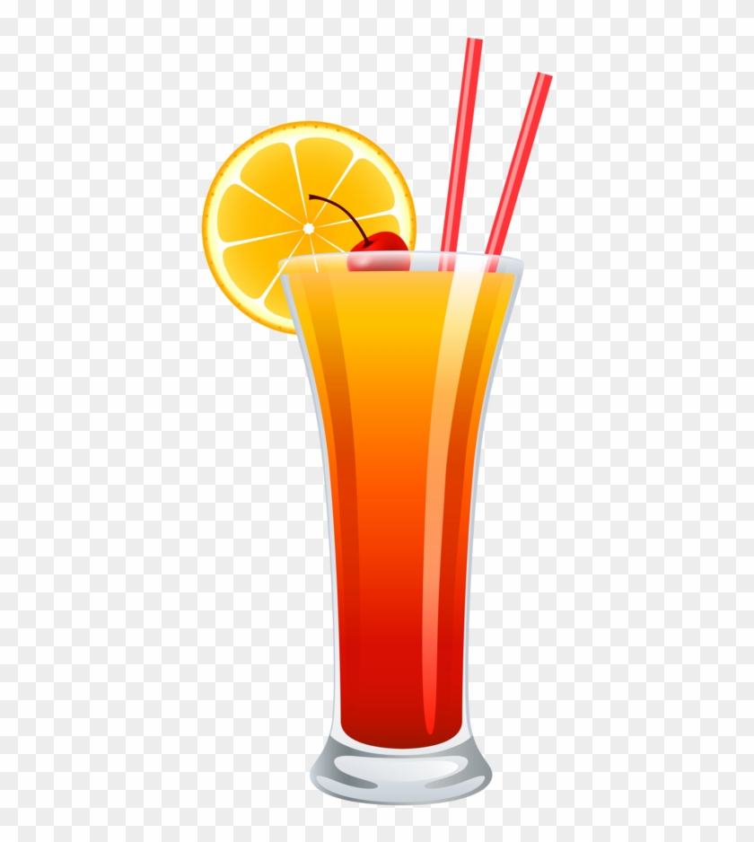 Sunrise Clipart Png - Tequila Sunrise Cocktail Png #1681969