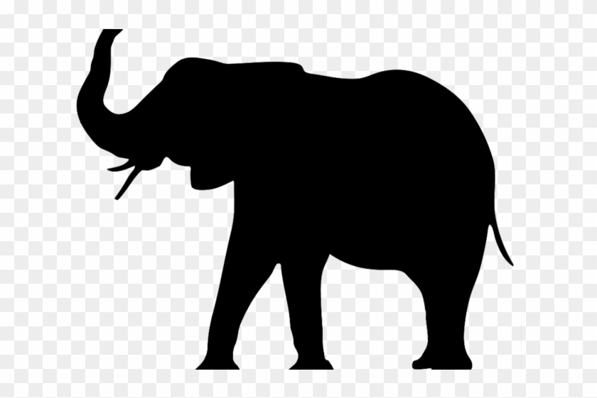 Africa Clipart Small Animal - Elephant Png Black And White #1681985