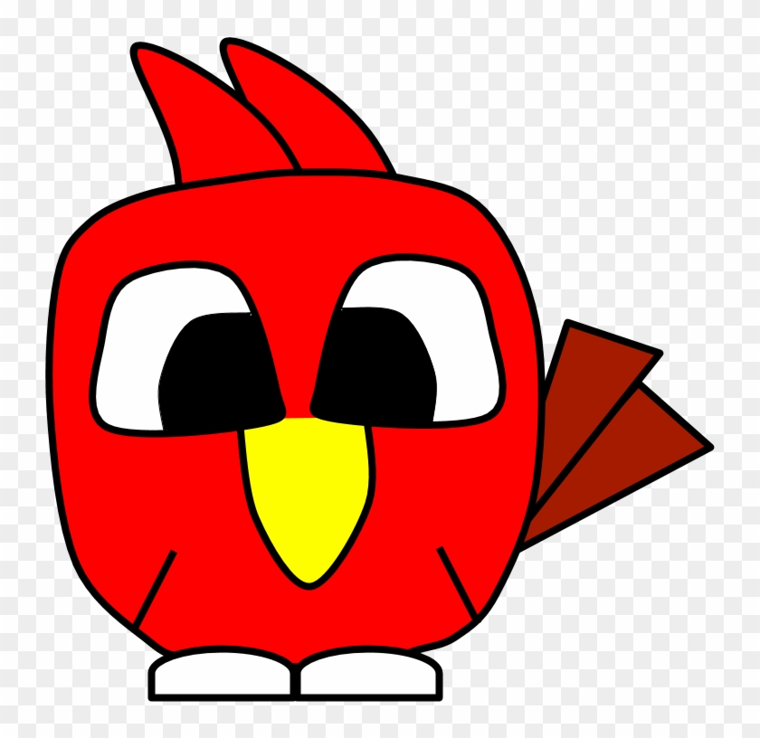 Cardinal, Big Eyes, Cartoon Animal - Cardinal, Big Eyes, Cartoon Animal #1682009