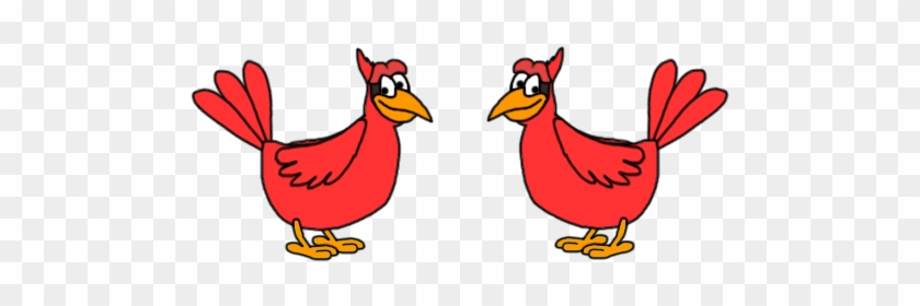 A Two Cardinal Birds By Twoodland1994 - Cartoon #1682011
