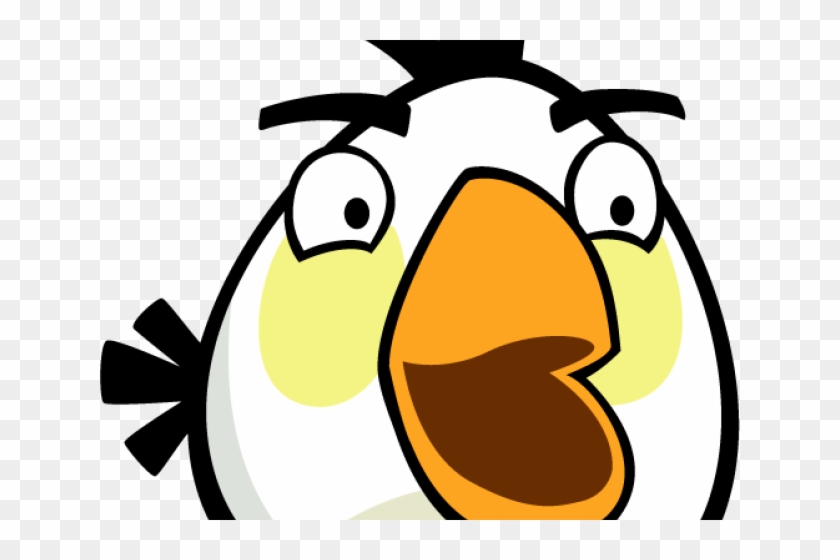 Cardinal Clipart Angry - White Blue Bird Angry Birds #1682013