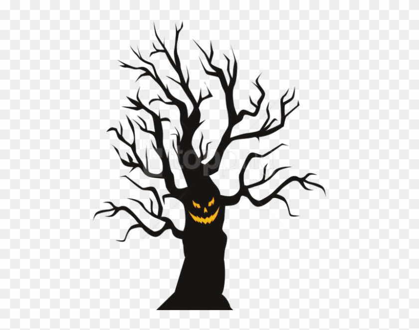 Free Png Download Halloween Scary Tree Png Images Background - Free Png Download Halloween Scary Tree Png Images Background #1682098