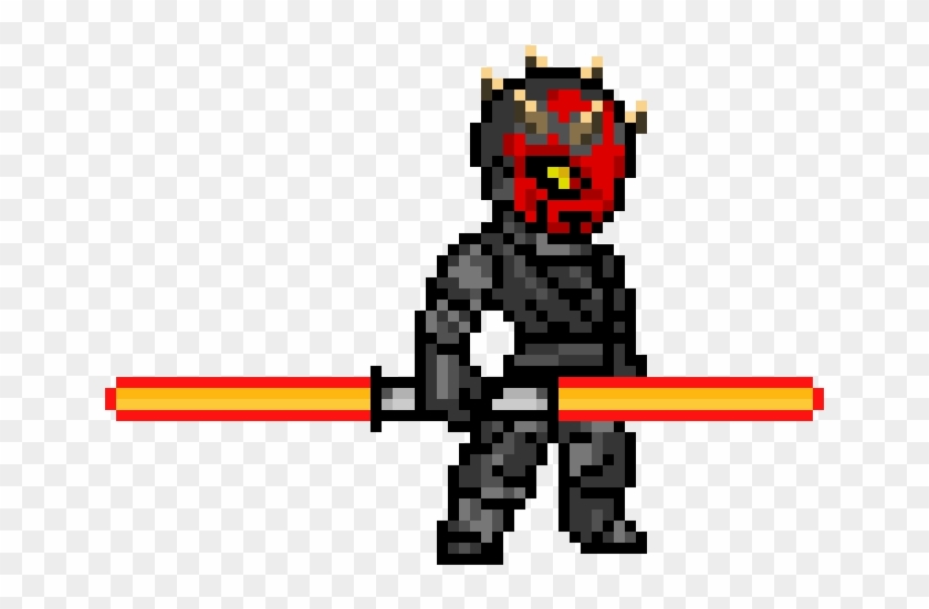 Darth Maul Pixel Art - Dark Maul Pixel Art #1682264