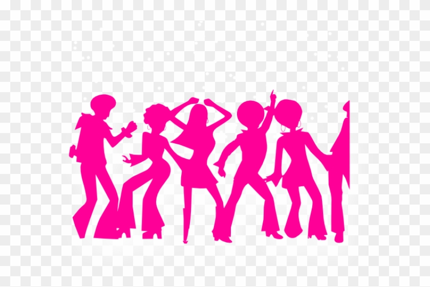 Funky Clipart Dancer - Disco Dancers Silhouette #1682307