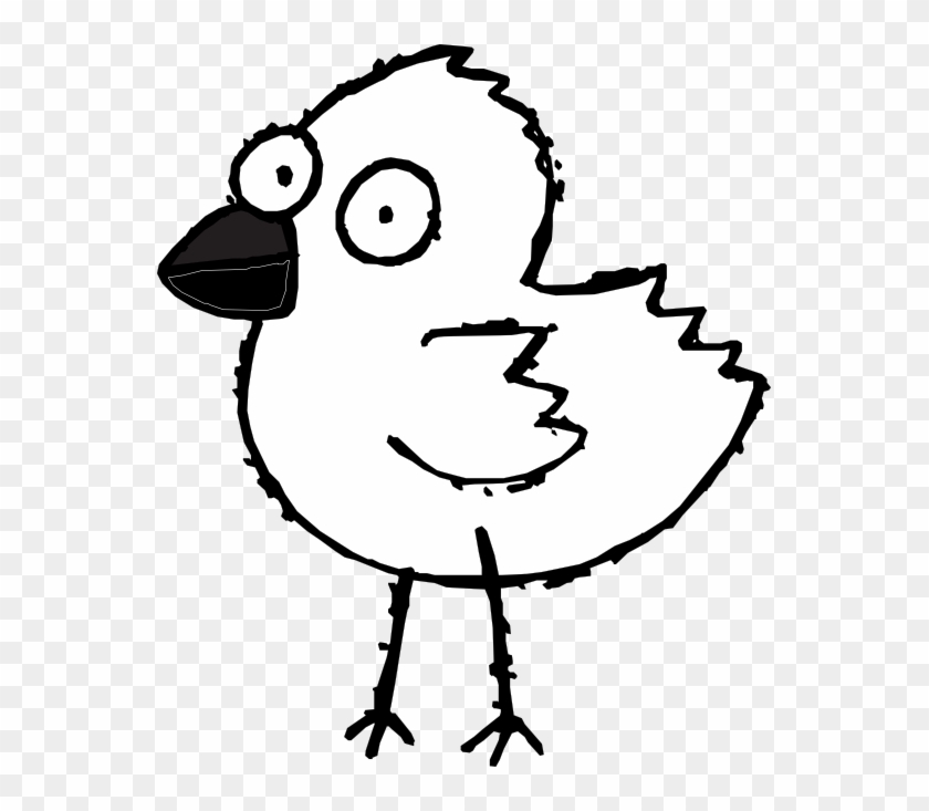 Twitter Bird Tweet Tweet 53 555px - Cartoon Baby Chicken Transparent #1682316