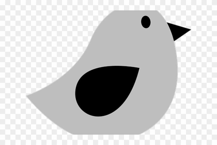 Grey Bird Clipart #1682360